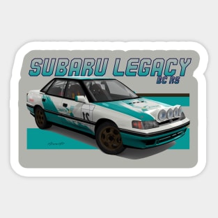 Subaru Legacy BC RS Sticker